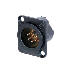 Neutrik NC5MD-LX-B connecteur de fils XLR Noir