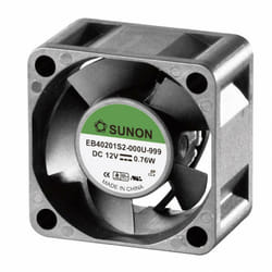 Sunon - EE40201S2-1000U-999 Ventilateur axial 12 v/dc 13.08 m³/h (l x l x h) 40 x 40 x 20 mm Q62468