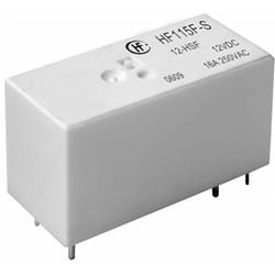 Hongfa - HF115F-S/012-HSF Relais pour circuits imprimés 12 v/dc 16 a 1 no (t) 1 pc(s)
