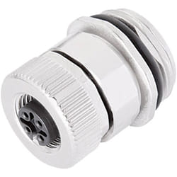 99-0434-500-05 Cosse cylindrique mâle embase femelle Nombre total de pôles: 5 Série (connecteur rond): 713 1 pc( - Binder