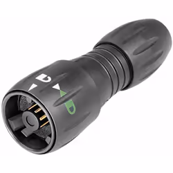 Informations techniques Angle de raccordement : 180 ° Connexion (composants) : à souder Courant nominal : 10 A Forme du conne ...