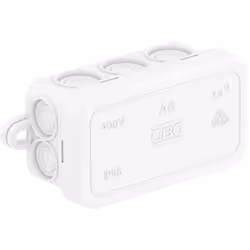 enquête IP55 Sans halogène Sans bornes description Avec 6 entrées pour diamètre de câble compris entre 7 et 14 mm. Avec 4 ent ...