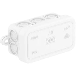 Obo Bettermann - Boîte de dérivation 2000005 (l x l x h) 80 x 43 x 34 mm blanc pur (ral 9010) IP55 1 pc(s) Y01823