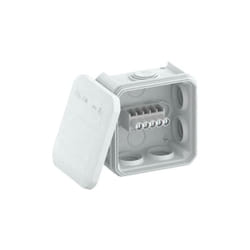 Obo Bettermann - Boîte de dérivation 2007432 (l x l x h) 90 x 90 x 52 mm gris clair (ral 7035) IP55 1 pc(s) Y01837