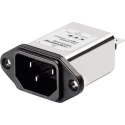Schaffner - Filtre d'alimentation fn 9222-6-06 avec connecteur femelle pour appareil 250 v/ac 6 a 0.78 mH (l x h) 48 mm x 22.5 mm 1 pc(s) Y06452