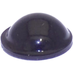 Pied d'appareil Toolcraft PD2095SW autocollant, rond noir (ø x h) 9.5 mm x 3.8 mm 1 pc(s) W79144