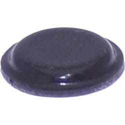 Pied d'appareil Toolcraft PD2120SW autocollant, rond noir (ø x h) 10.1 mm x 1.8 mm 1 pc(s) W79164