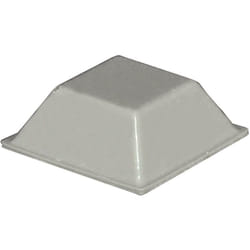 Pied d'appareil Toolcraft PD2205G autocollant, carré gris (l x l x h) 20.5 x 20.5 x 7.5 mm 1 pc(s) W79104