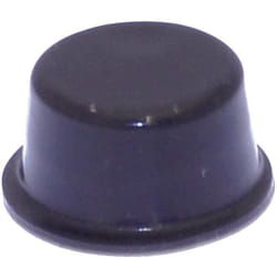 Pied d'appareil Toolcraft PD2128SW autocollant, rond noir (ø x h) 12.7 mm x 6.2 mm 1 pc(s) W79374