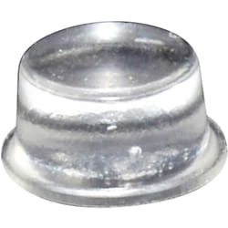 Pied d'appareil TOOLCRAFT PD2128C autocollant, rond transparent (Ø x H) 12.7 mm x 6.2 mm 1 pc(s) W79376