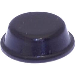 Pied d'appareil Toolcraft PD2014SW autocollant, rond noir (ø x h) 14 mm x 4.5 mm 1 pc(s) W79399