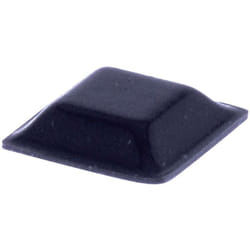 Pied d'appareil Toolcraft PD2127SW autocollant, carré noir (l x l x h) 12.7 x 12.7 x 3.1 mm 1 pc(s) W79321