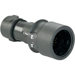 PXP6010/02P/ST Cosse cylindrique mâle mâle, droit Nombre total de pôles: 2 Série (connecteur rond): pxp 1 pc(s) - Bulgin