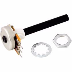 Informations techniques Comportement de la résistance : linéaire Connexion (composants) : à souder Diamètre de l'axe : 6 mm L ...