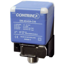 Détecteur de proximité inductif Contrinex DW-AS-63A-C44 320 820 406 40 x 40 mm non affleurant pnp 1 pc(s)