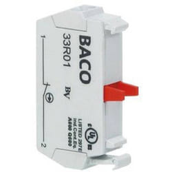 BACO 33R01 Élément de contact 1 NF (R) à rappel 600 V 1 pc(s)