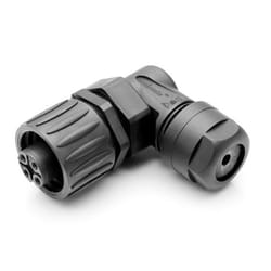 Amphenol C016 20F003 100 12 connecteur électrique standard 22 A 4P Angle à 90°