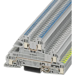 Phoenix Contact - Bloc de jonction pour conducteur de protection d'installation Contenu: 1 pc(s) uti 2,5-PE/L/N 3076030
