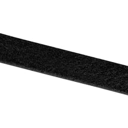 Velcro - E001025330F1825 Bande auto-agrippante à coller partie velours (l x l) 25000 mm x 25 mm noir 25 m S82506
