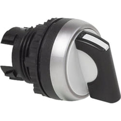 Baco - 223901 L21KA01 Bouton sélecteur collerette plastique, chromé noir 1 x 45 ° 1 pc(s)