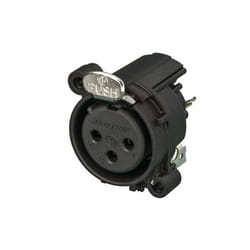 Neutrik NC3FAV1 connecteur de fils XLR Noir