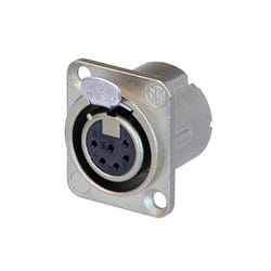 Neutrik NC6FD-LX connecteur de fils XLR Argent