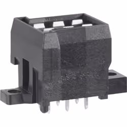 Informations techniques Connexion (composants) : pour circuits imprimés Couleur : noir Courant nominal : 30 A Dimensions prod ...