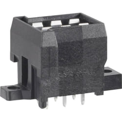 Te Connectivity - Boîtier mâle (platine) série j-p-t Nbr total de pôles 6 Pas: 5.60 mm 963357-5 1 pc(s)