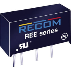 Convertisseur cc/cc pour circuits imprimés Recom REE-0505S Nbr. de sorties: 1 x 5 v/dc 5 v/dc 200 mA 1 w 1 pc(s)
