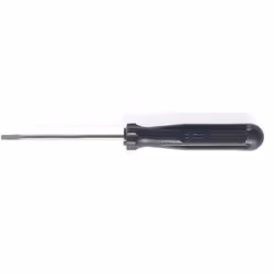 description Lame : acier spécial, nickelé; Manche : plastique jaune transparent. traits Tournevis miniature, 40 x 1,8 mm. fab ...