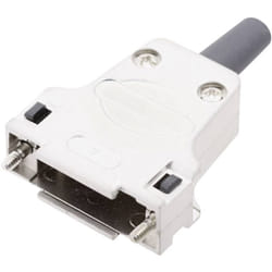Capot sub-d 25 pôles Encitech 7960-0205-03 métal 180 ° argent 1 pc(s)