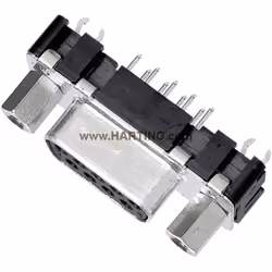 Informations techniques Angle de raccordement : 180 ° Connexion (composants) : à souder Forme du connecteur : embase femelle, ...