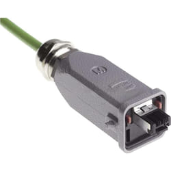 Harting - Connecteur Han® 3 a RJ45 Han® 3 a RJ45 09451151100 gris Contenu: 1 pc(s) C73040