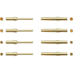 Harting - Contact mâle à sertir 09670008576 awg min.: 24 - awg max.: 20 doré 1 pc(s) C78777