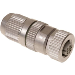 Harting - Prise harax® M12-L 21032822405 femelle, droit Pôle: 4 1 pc(s)