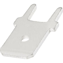 Te Connectivity - Languette 6.3 x 0.8 mm 726386-2 à souder sur circuits imprimés 180 ° non isolé métal 1 pc(s) C76156