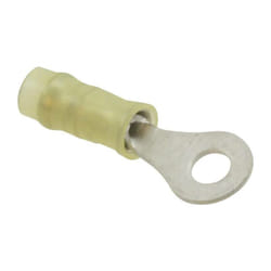 Te Connectivity - 160298 Cosse à oeillet Section max.=6.60 mm² ø du trou=8.33 mm partiellement isolé jaune 1 pc(s) C76820