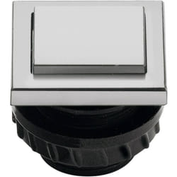Grothe - Bouton de sonnette simple 61047 gris 12 V/1,5 a