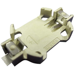 Support de pile bouton CR 2032 Renata 703301 horizontal, montage en surface CMS V702601