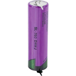 Pile spéciale LR6 (aa) lithium Tadiran Batteries SL760PR picots à souder en u 3.6 v 2200 mAh 1 pc(s)