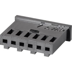 Te Connectivity - Boîtier femelle pour câble série ampmodu mod ii Nbr total de pôles 6 Pas: 2.54 mm 280360 1 pc(s) V466271