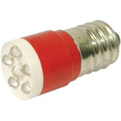 18646350C Voyant de signalisation led rouge E14 24 v/dc, 24 v/ac 1260 mcd - CML