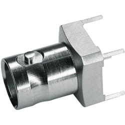 100023416 100023416 Connecteur bnc embase femelle, verticale 50 ω 1 pc(s) - Telegärtner
