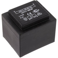 PTF422401 Transformateur pour circuits imprimés 1 x 230 v 1 x 24 v/ac 8 va 333 mA - Gerth