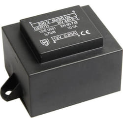 Gerth - PT480801F Transformateur pour circuits imprimés 1 x 230 v 1 x 8 v/ac 10 va 1250 mA
