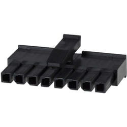 TE Connectivity Boîtier femelle pour câble série Micro-MATE-N-LOK Nbr total de pôles 2 Pas: 3 mm 794617-2 1 pc(s) Q425721