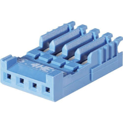 Te Connectivity - Boîtier femelle pour câble série ampmodu HE14 Nbr total de pôles 6 Pas: 2.54 mm 281786-6 1 pc(s) Q422791