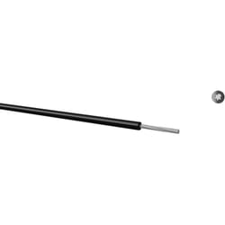 Fil de câblage LiYv Kabeltronik 060102525 1 x 0.25 mm² blanc, noir 100 m Q421101