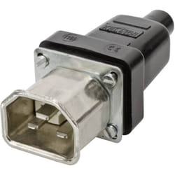 Connectique pour appareils chauffants série (connecteur réseau) 444 Kalthoff 444S/D/P 444009 mâle, droit Nombre total d