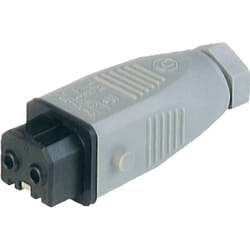 Hirschmann - Connecteur d'alimentation série (connecteur réseau) stak stak 2 930621106-1 femelle, droit Nombre total de p